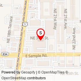 Publix on Northeast 37th Street,  Florida - location map