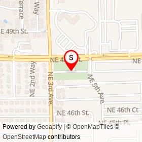 Sherwood Park on , Deerfield Beach Florida - location map