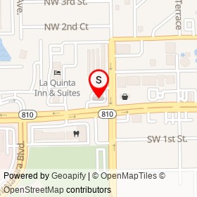 Food Mart on West Hillsboro Boulevard, Deerfield Beach Florida - location map
