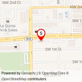 Advance Auto Parts on West Hillsboro Boulevard, Deerfield Beach Florida - location map