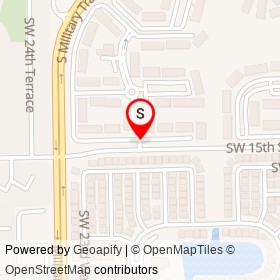 condo on Southwest 15th Street, Deerfield Beach Florida - location map
