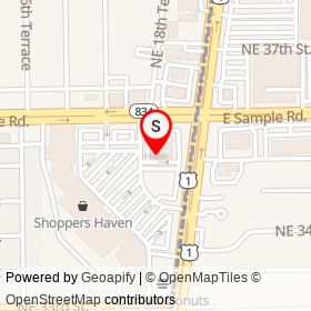 Walgreens on East Sample Road, Pompano Beach Florida - location map