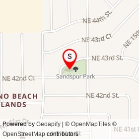 No Name Provided on Northeast 43rd Street, Pompano Beach Florida - location map