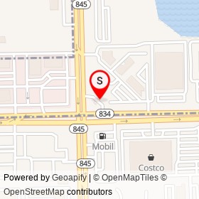 Citgo on North Powerline Road, Pompano Beach Florida - location map
