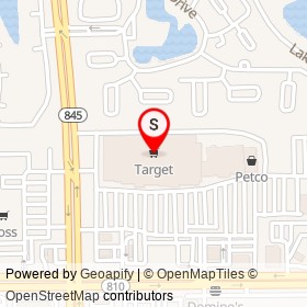 Target on West Hillsboro Boulevard, Deerfield Beach Florida - location map