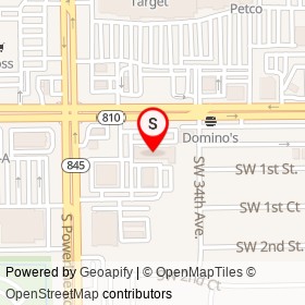 FedEx Office on West Hillsboro Boulevard, Deerfield Beach Florida - location map