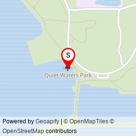Quiet Waters Park on , Deerfield Beach Florida - location map