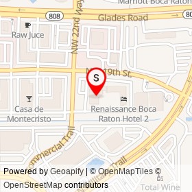 Renaissance Boca Raton Hotel 1 on Northwest 19th Street, Boca Raton Florida - location map