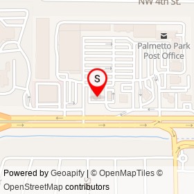 TD Bank on West Palmetto Park Road, Boca Raton Florida - location map