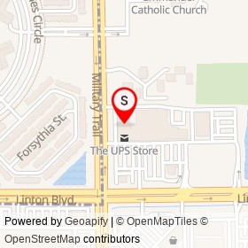 Rock Star Dry Cleaners on Military Trail, Delray Beach Florida - location map