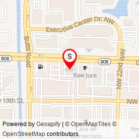 Regions Bank on Glades Road, Boca Raton Florida - location map