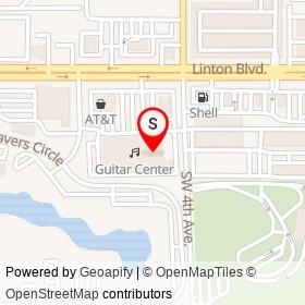 PetSmart on Lavers Circle, Delray Beach Florida - location map
