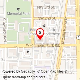 The Seed on West Palmetto Park Road, Boca Raton Florida - location map