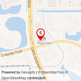 Zen Massage on Saint Andrews Boulevard, Boca Raton Florida - location map