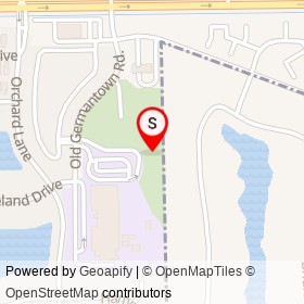 Orchard View Park on , Delray Beach Florida - location map