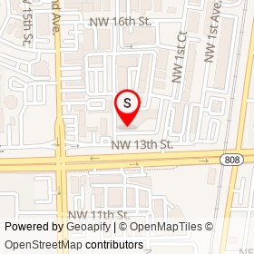 Office Depot on Northwest 13th Street, Boca Raton Florida - location map