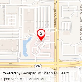 Jimmy John's on Congress Avenue, Boca Raton Florida - location map