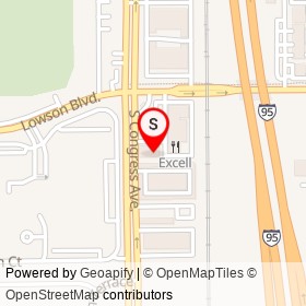 MIA Supermarket on South Congress Avenue, Delray Beach Florida - location map
