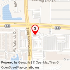 Chase on Saint Andrews Boulevard, Boca Raton Florida - location map