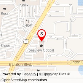 Delray Nails & Spa on Banyan Tree Lane, Delray Beach Florida - location map