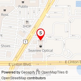 Zona Fresca on Banyan Tree Lane, Delray Beach Florida - location map