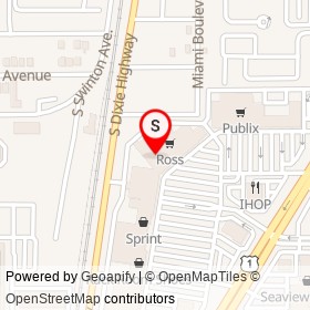 TJ Maxx on Collins Avenue, Delray Beach Florida - location map