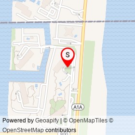 No Name Provided on North Ocean Boulevard, Boca Raton Florida - location map