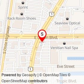The Vitamin Shoppe on Federal Highway, Delray Beach Florida - location map
