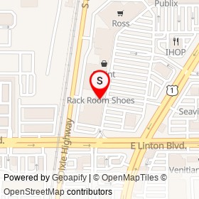 Sally Beauty Supply on South Dixie Highway, Delray Beach Florida - location map