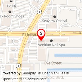 Trader Joe's on Federal Highway, Delray Beach Florida - location map