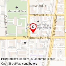 Tendler Orthodontics on West Palmetto Park Road, Boca Raton Florida - location map