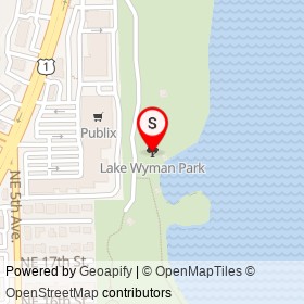 Lake Wyman Park on , Boca Raton Florida - location map