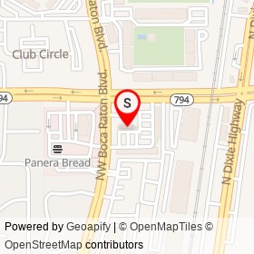7-Eleven on Northwest Boca Raton Boulevard, Boca Raton Florida - location map