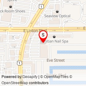Pier 1 Imports on Mc Cleary Street, Delray Beach Florida - location map