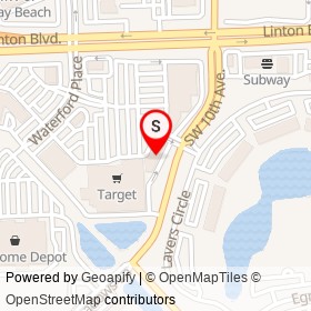 RC Caribbean on Southwest 10th Avenue, Delray Beach Florida - location map