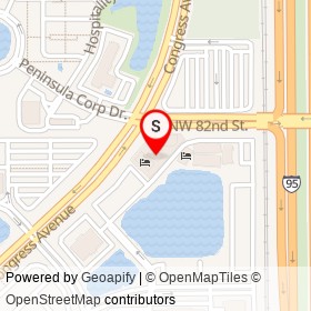 No Name Provided on Congress Avenue, Boca Raton Florida - location map