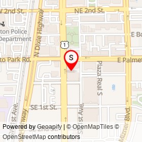 Hyatt Place on East Palmetto Park Road, Boca Raton Florida - location map