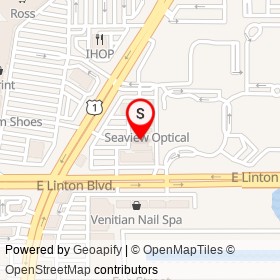 The Fresh Market on East Linton Boulevard, Delray Beach Florida - location map