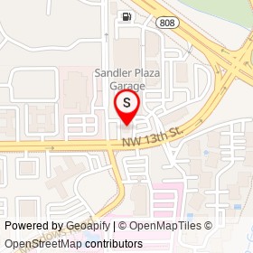 K & B Kwik Stop on Northwest 7th Avenue, Boca Raton Florida - location map
