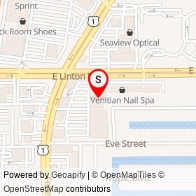 Pet Supermarket on Mc Cleary Street, Delray Beach Florida - location map