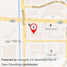 Legacy Bank on Northwest 19th Street, Boca Raton Florida - location map