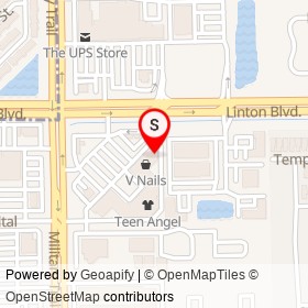Grooming is a Dream on Linton Boulevard, Delray Beach Florida - location map