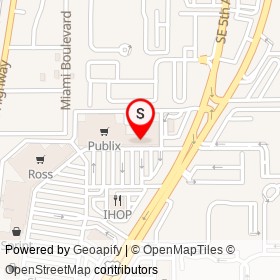 Renee Cleaners on Federal Highway, Delray Beach Florida - location map