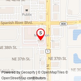 Chase on Northeast 38th Street, Boca Raton Florida - location map