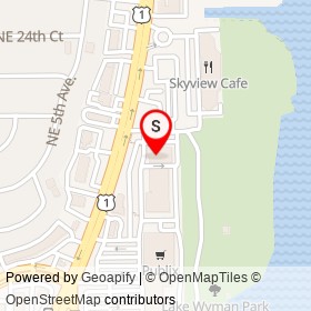 CVS Pharmacy on Northeast 24th Street, Boca Raton Florida - location map