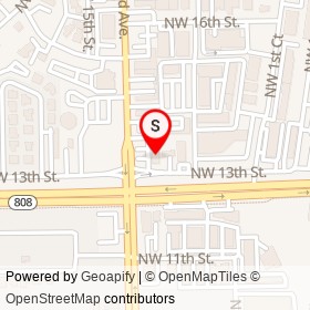 7-Eleven on Northwest 13th Street, Boca Raton Florida - location map