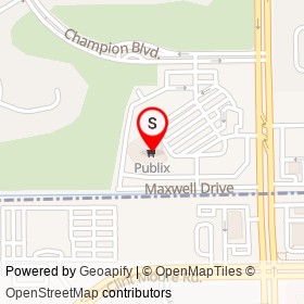 Publix on Champion Boulevard,  Florida - location map