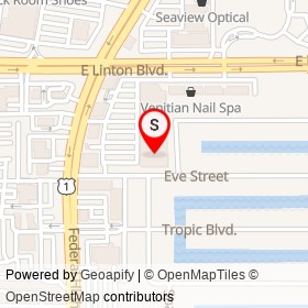 Stein Mart on Eve Street, Delray Beach Florida - location map