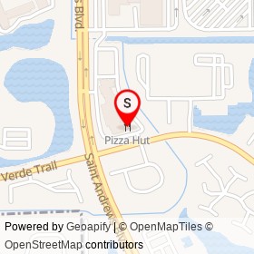 Pizza Hut on Saint Andrews Boulevard, Boca Raton Florida - location map