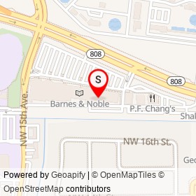Nordstrom Rack on Glades Road, Boca Raton Florida - location map